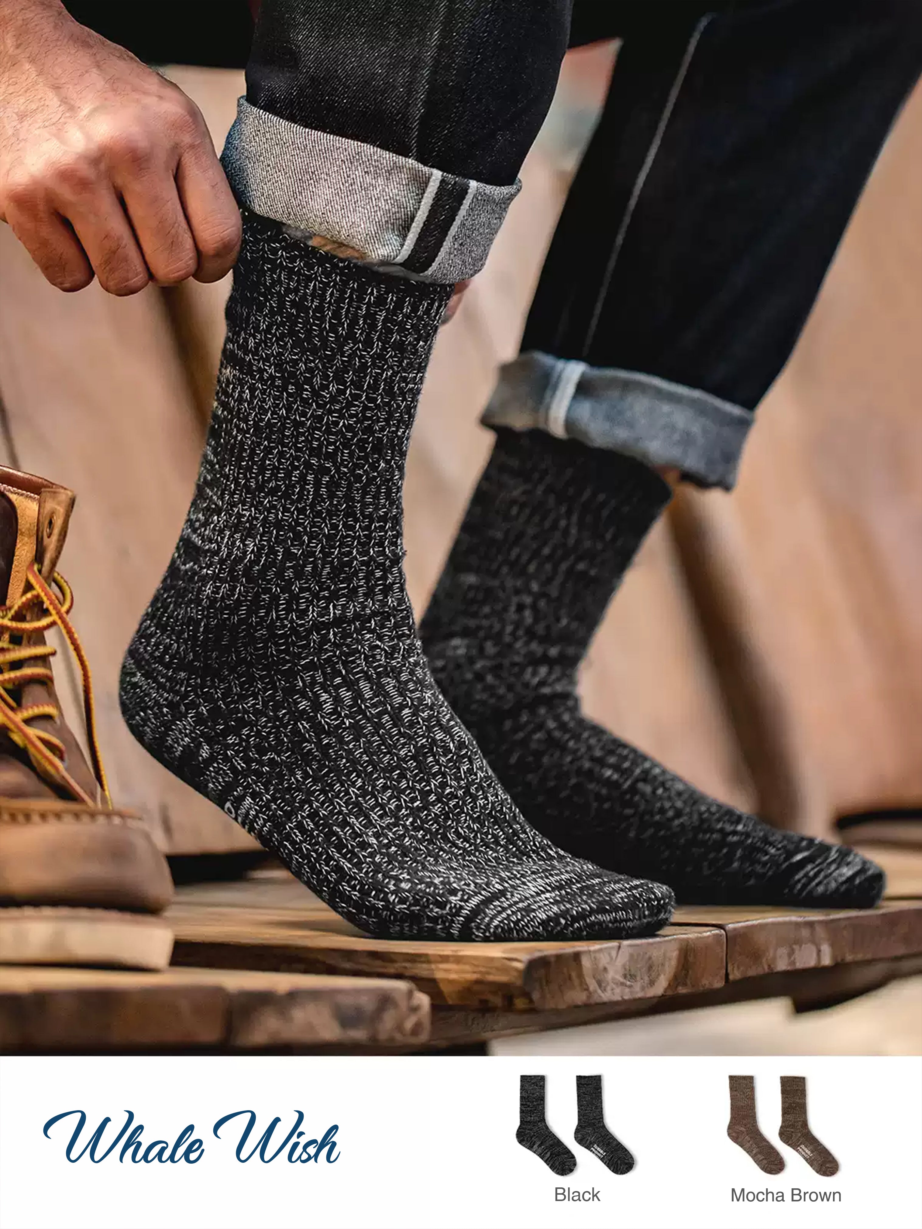 Knitted Cotton Socks