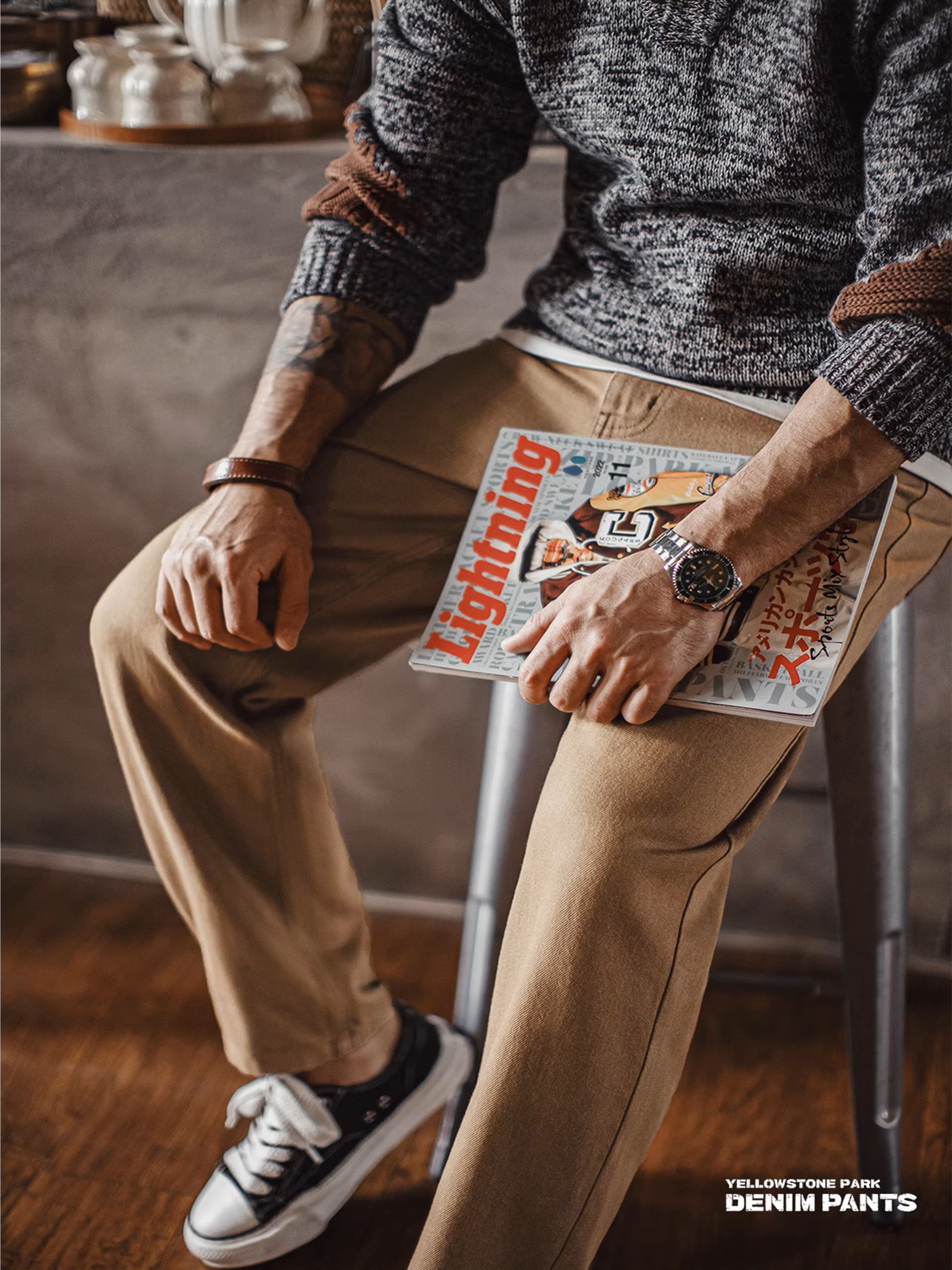 Yellowstone Park Denim Pants