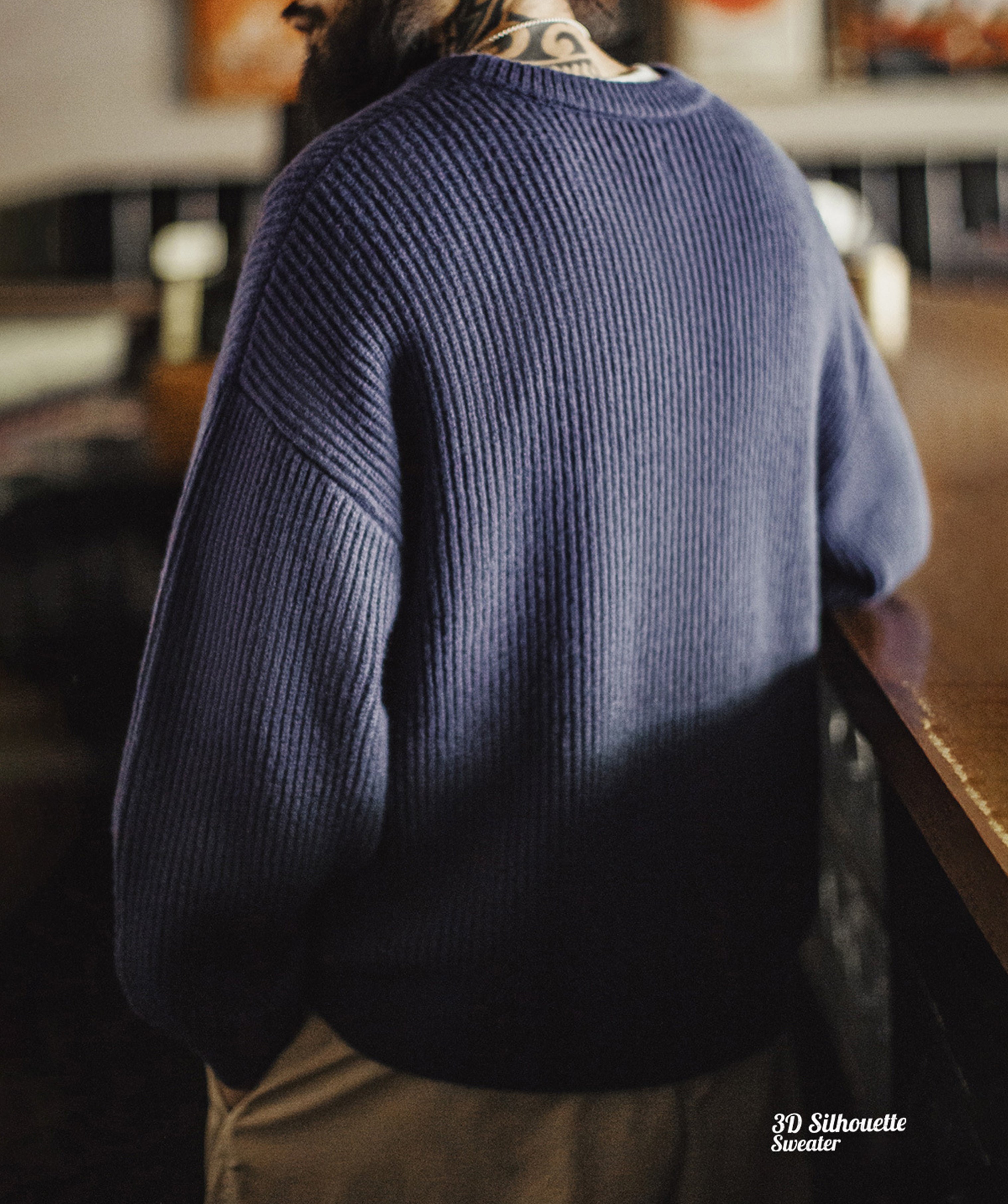 3D Silhouette Sweater