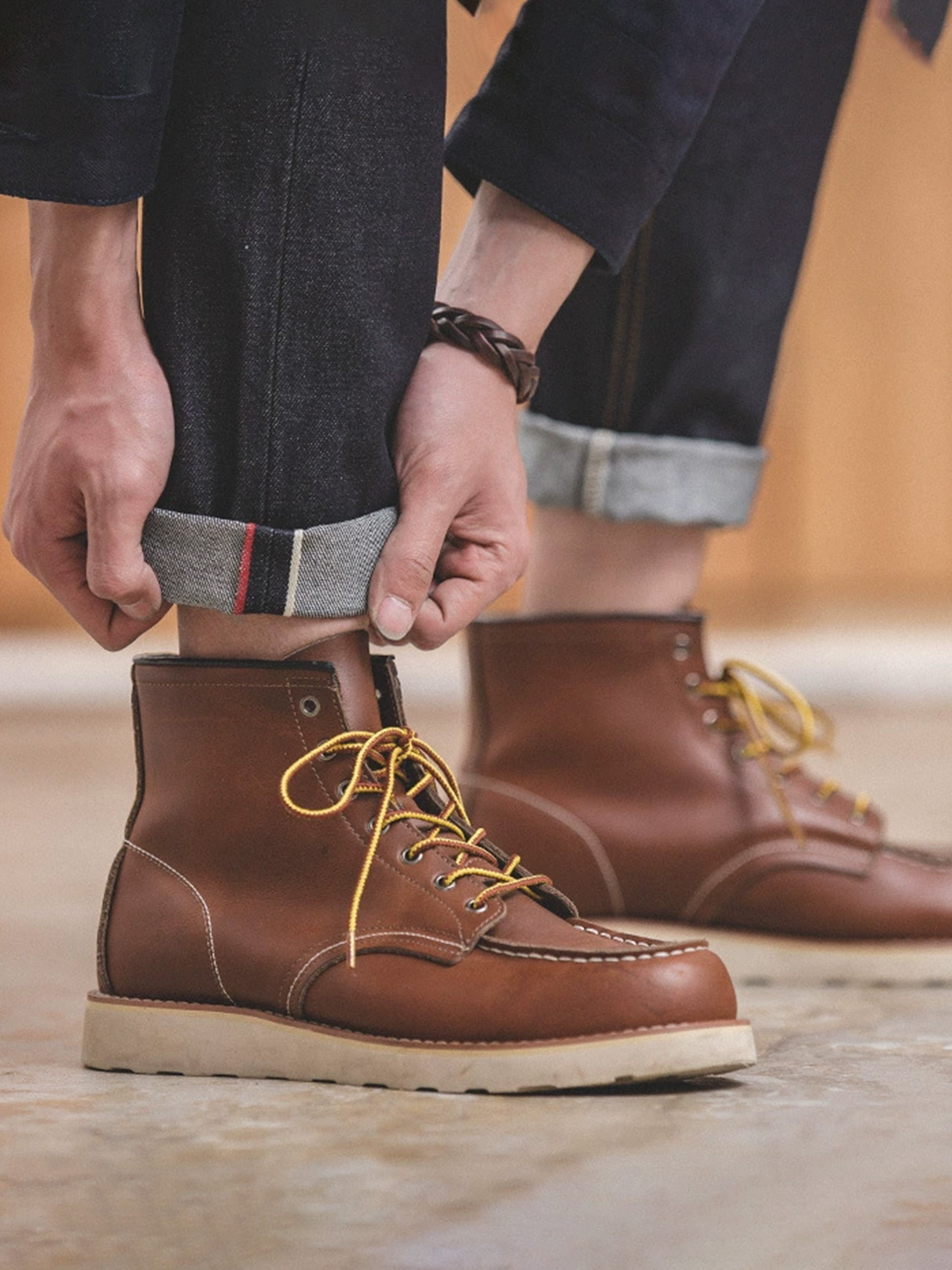 Straight Leg Selvedge Jeans