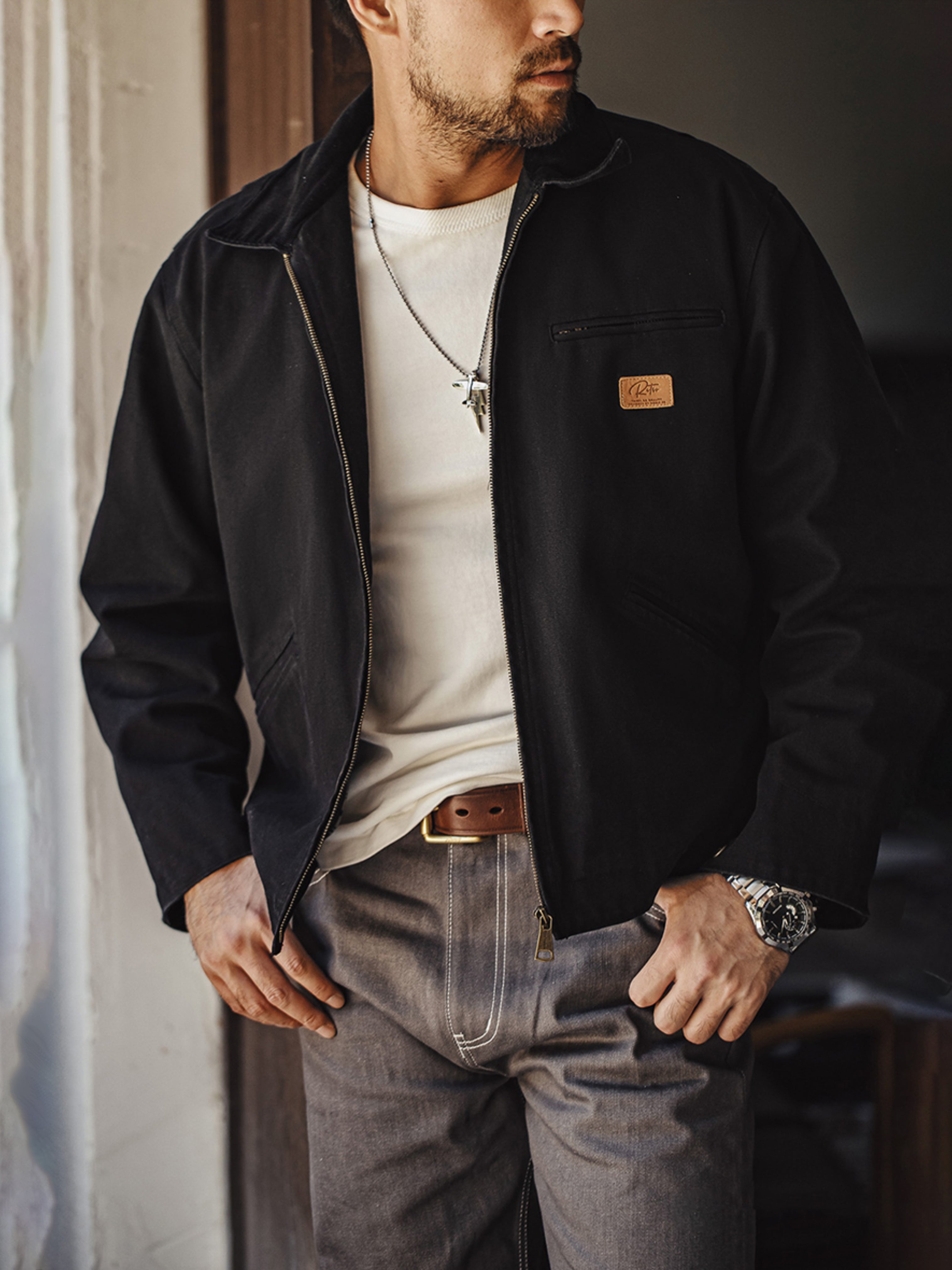 Detroit Hunting Barn Lapel Jacket