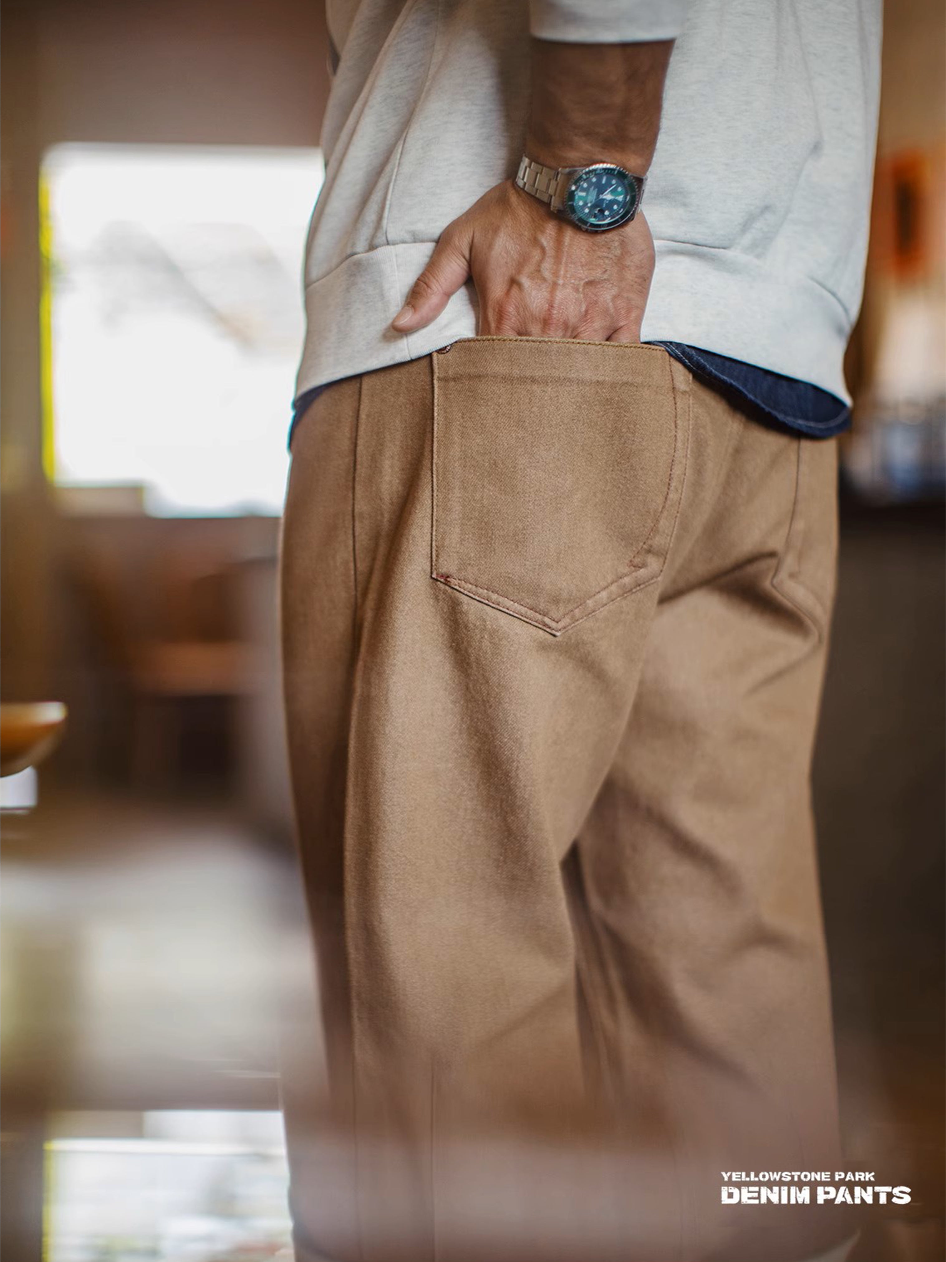 Yellowstone Park Denim Pants