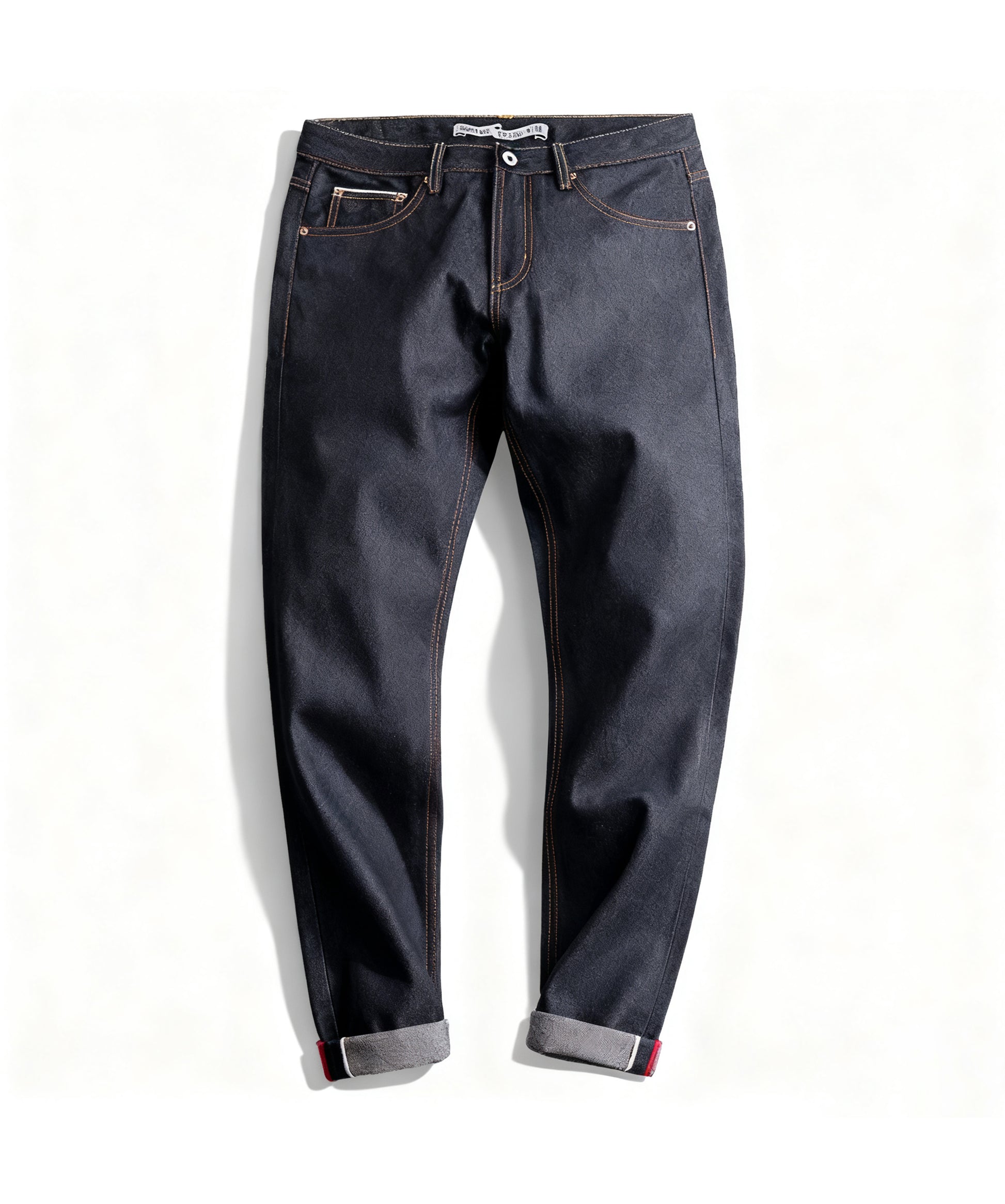 Straight Leg Selvedge Jeans