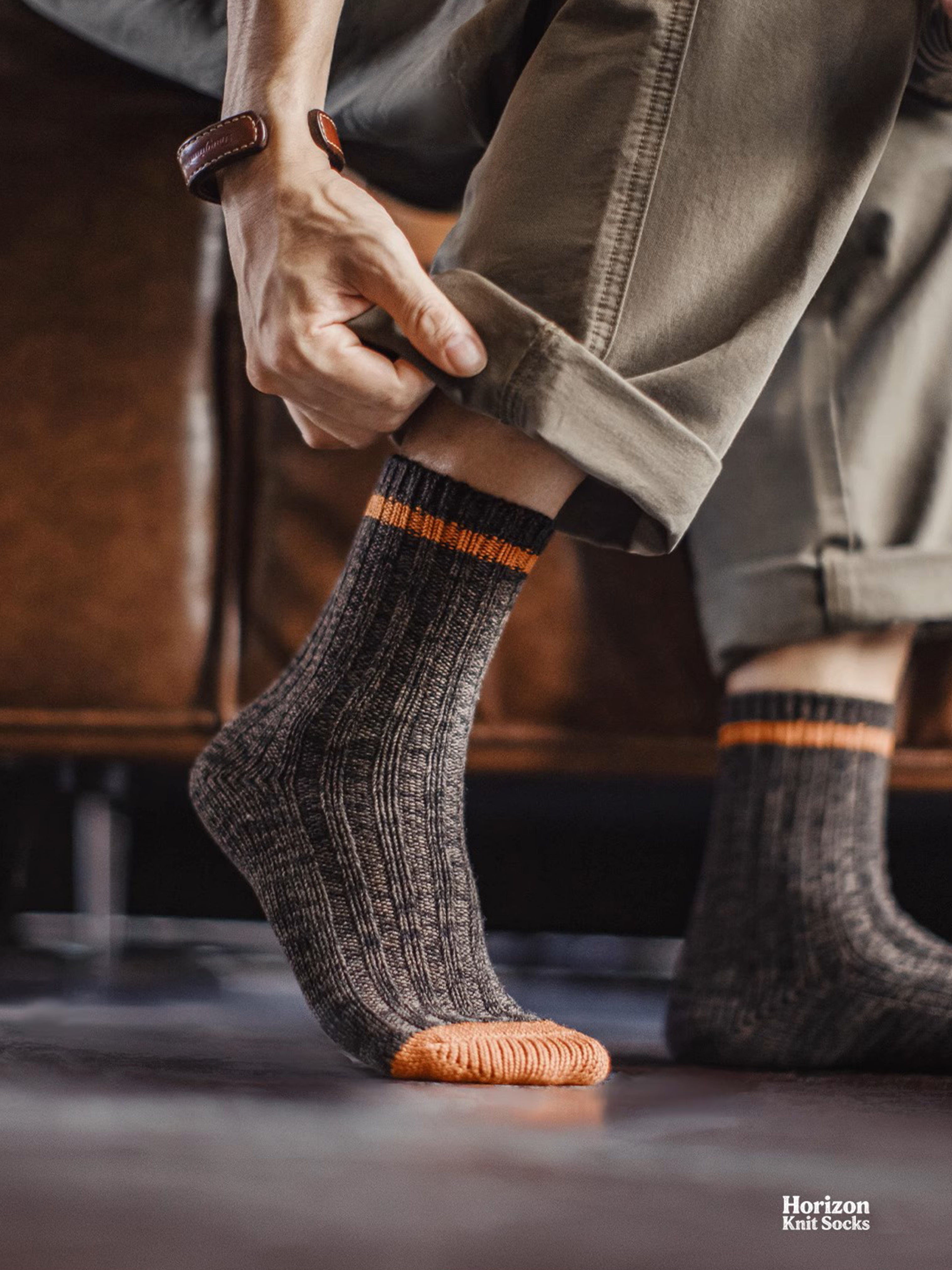 Horizon Knit Socks