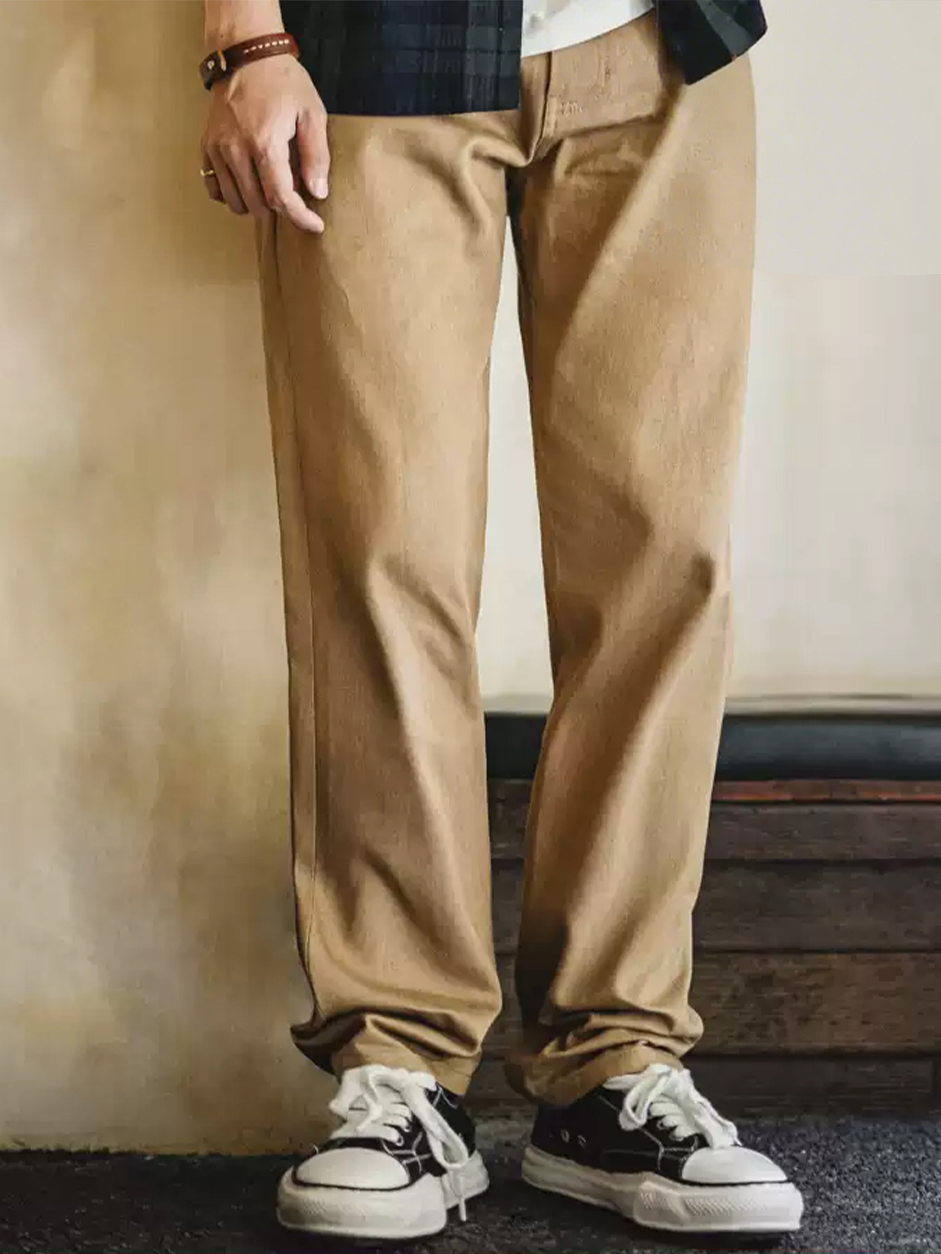 Jeans Khaki Brown