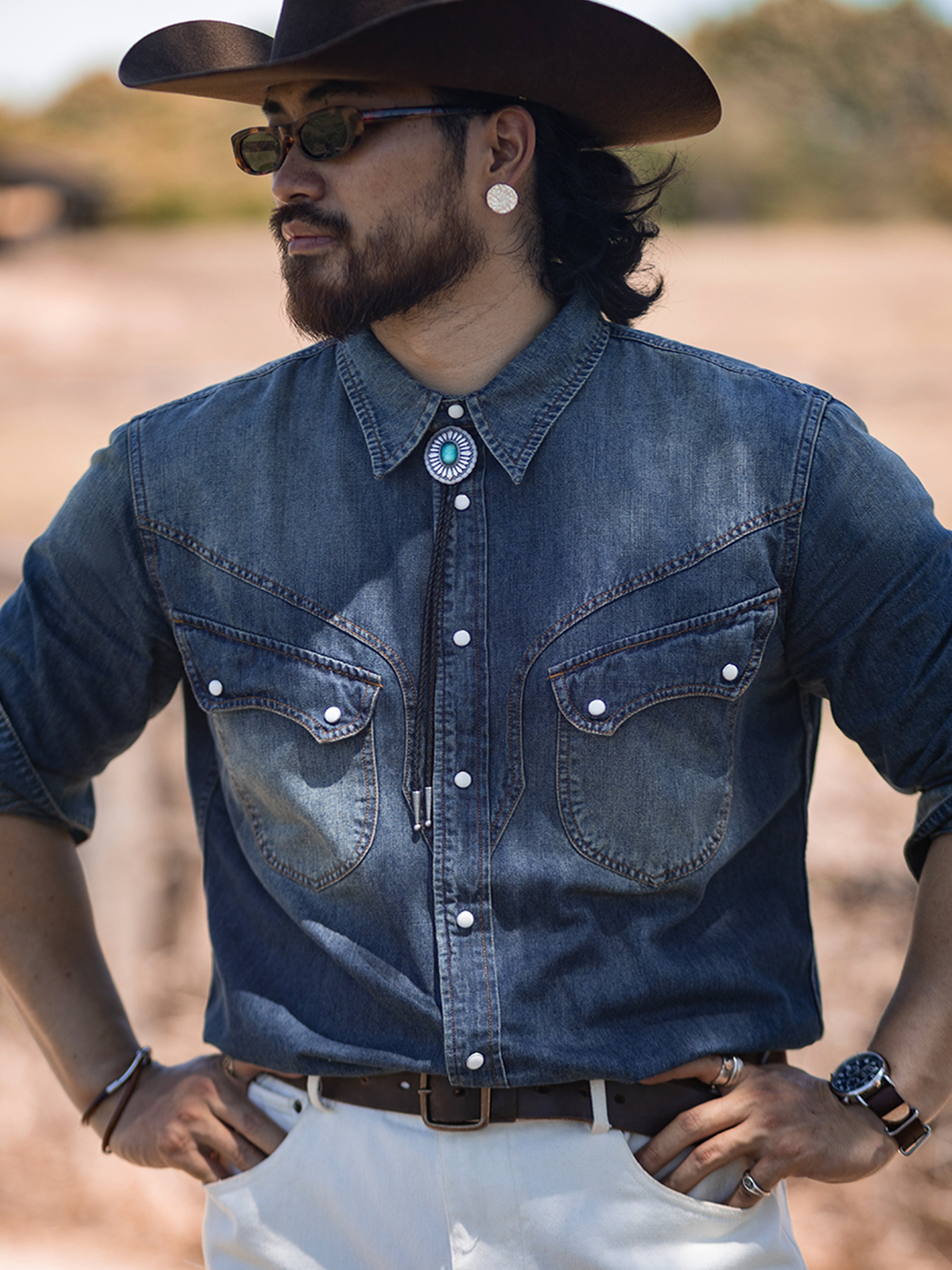 Vintage Long-Sleeved Shirt