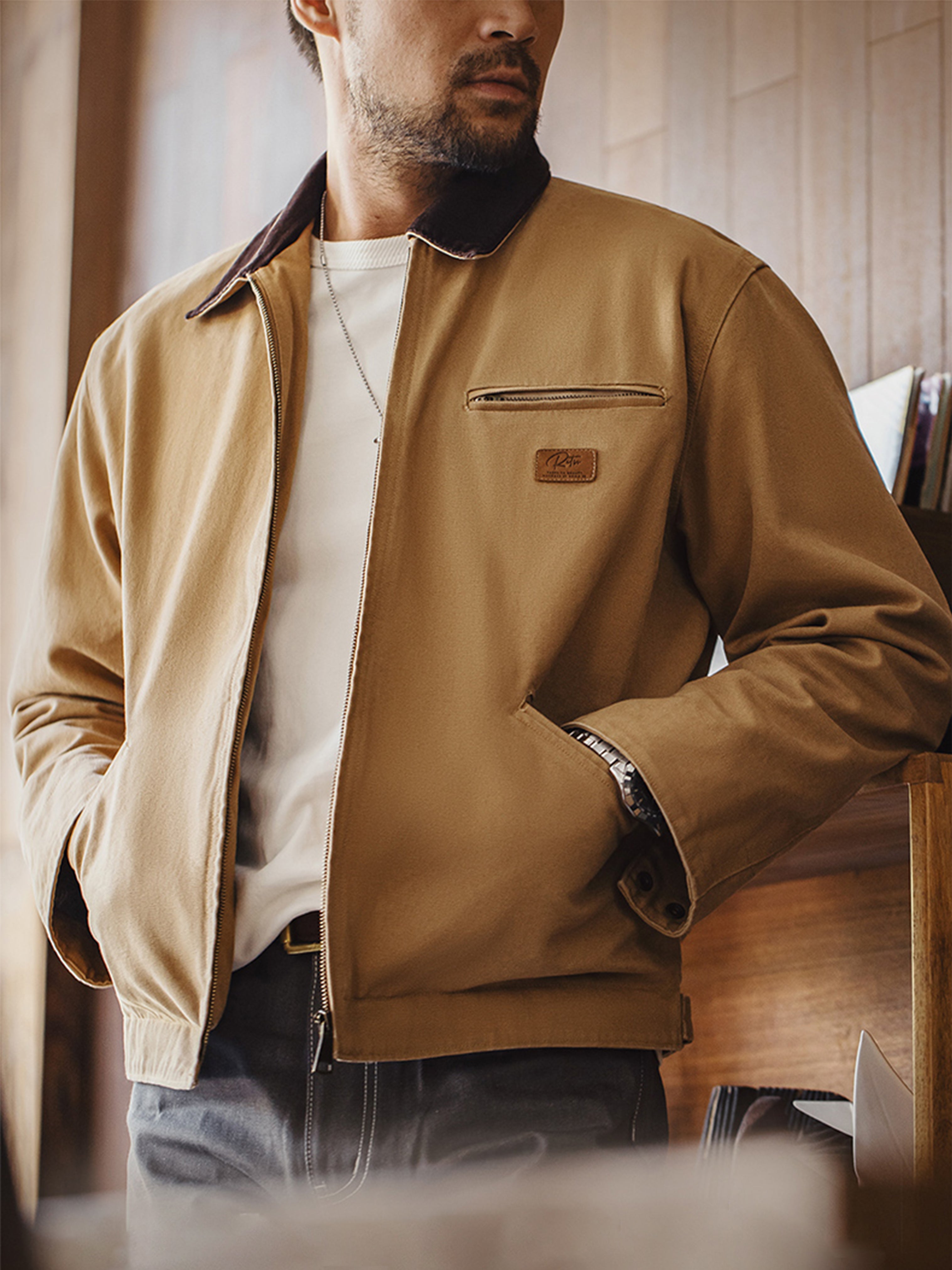 Detroit Hunting Barn Lapel Jacket