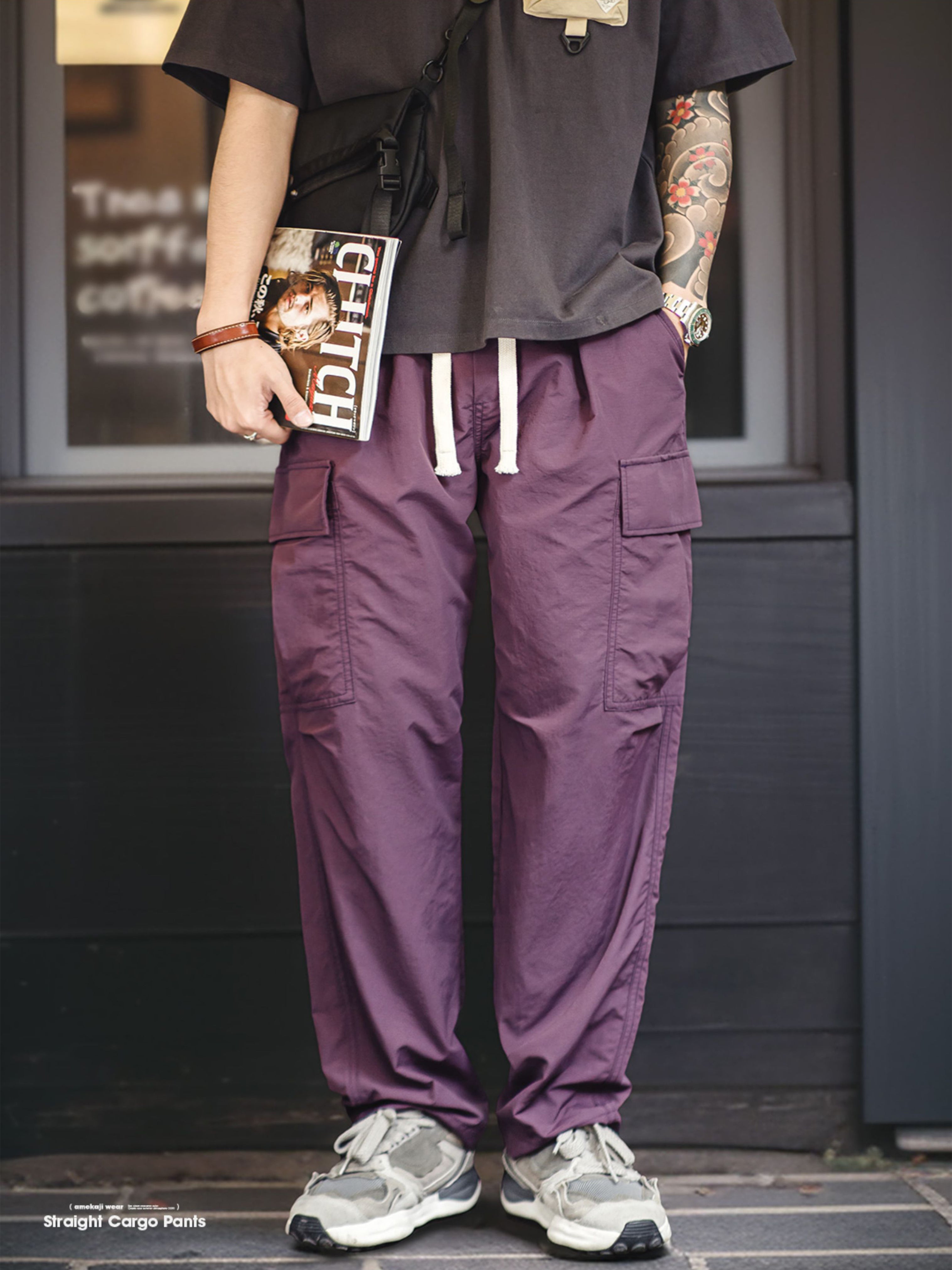 Straight Cargo Pants