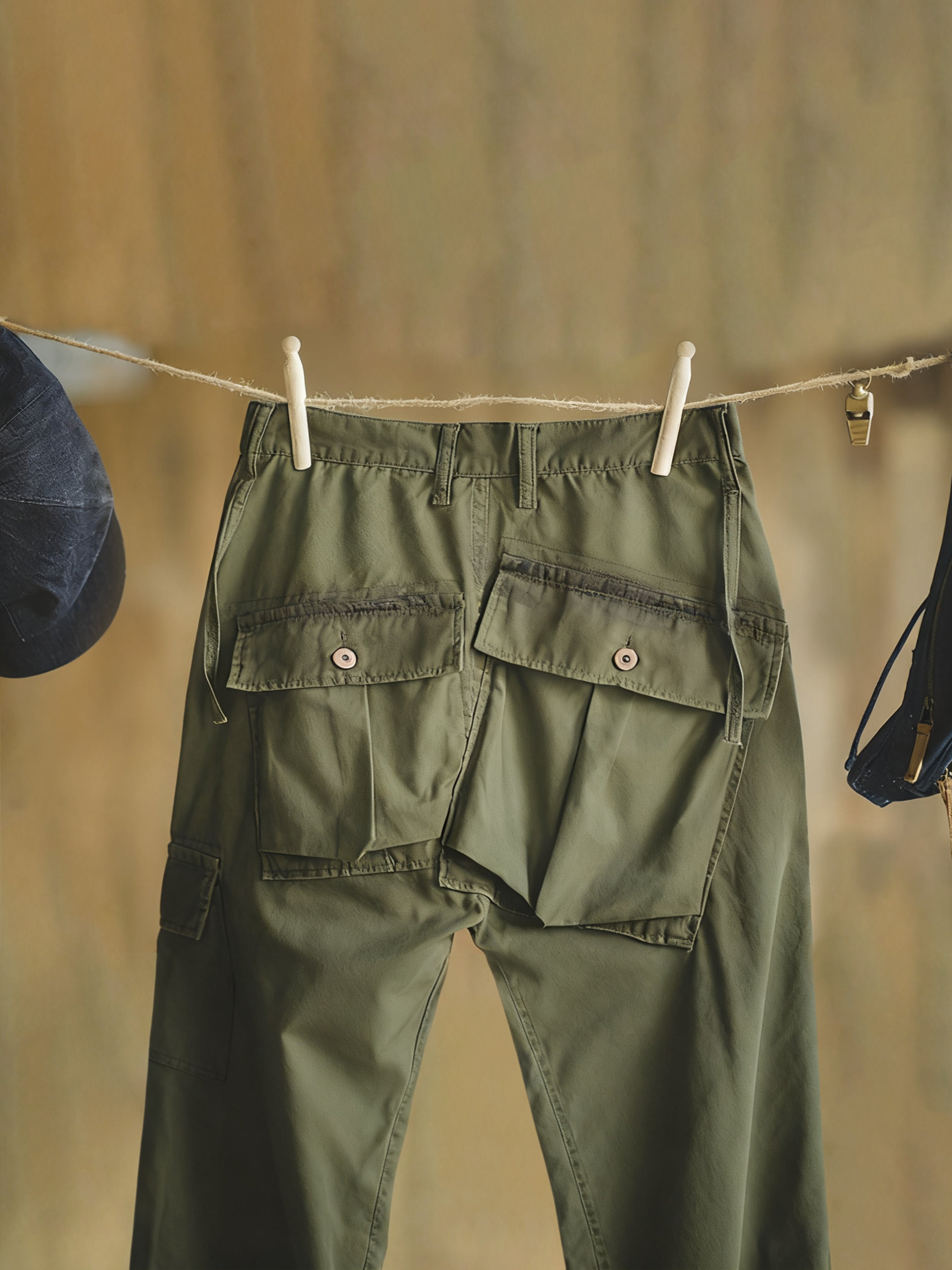 Rhombus Cargo Pants