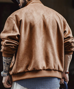 Vintage suede jacket vintage short coat