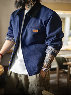 Barn-style Lapel coat Jacket