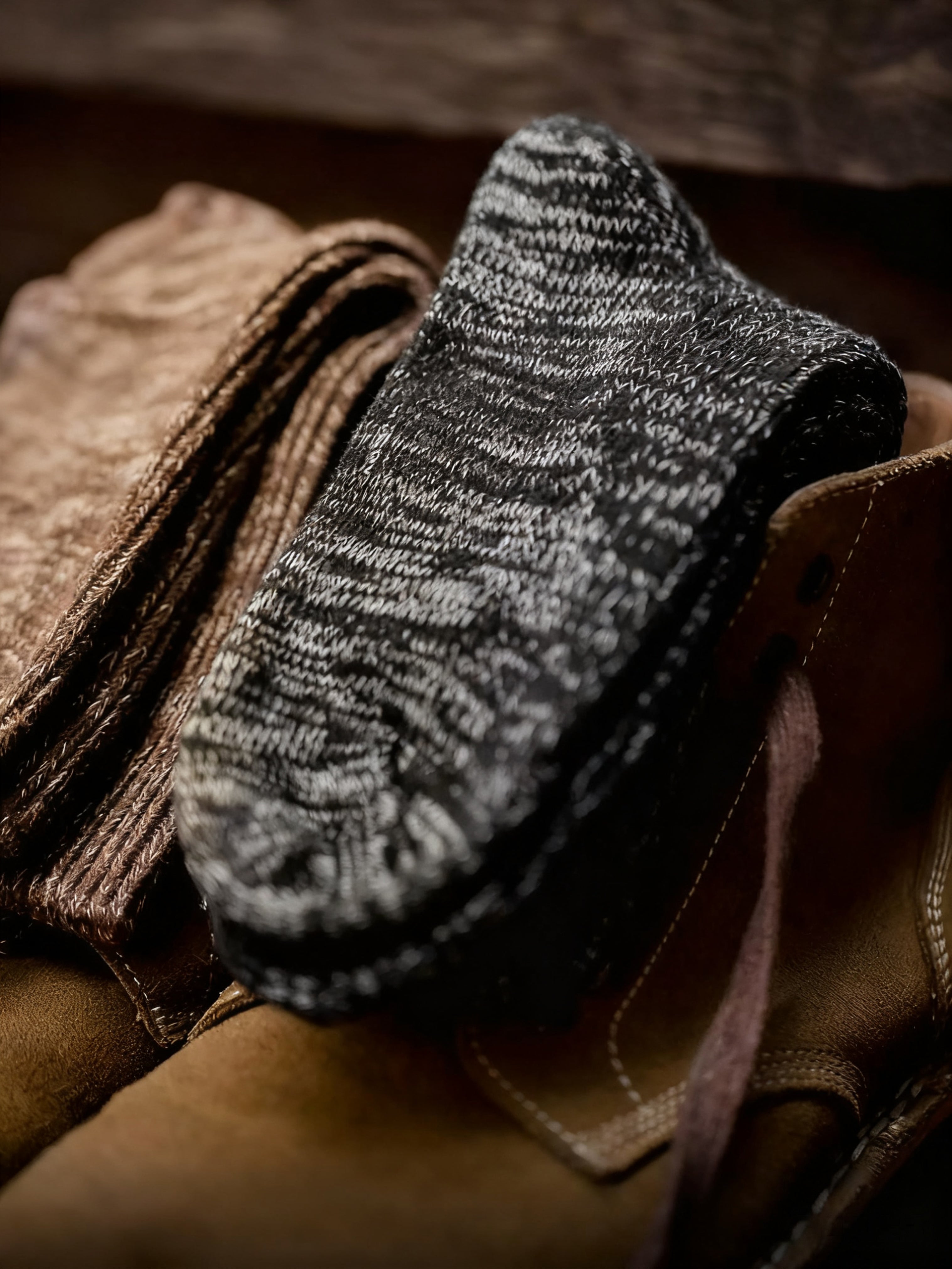 Knitted Cotton Socks