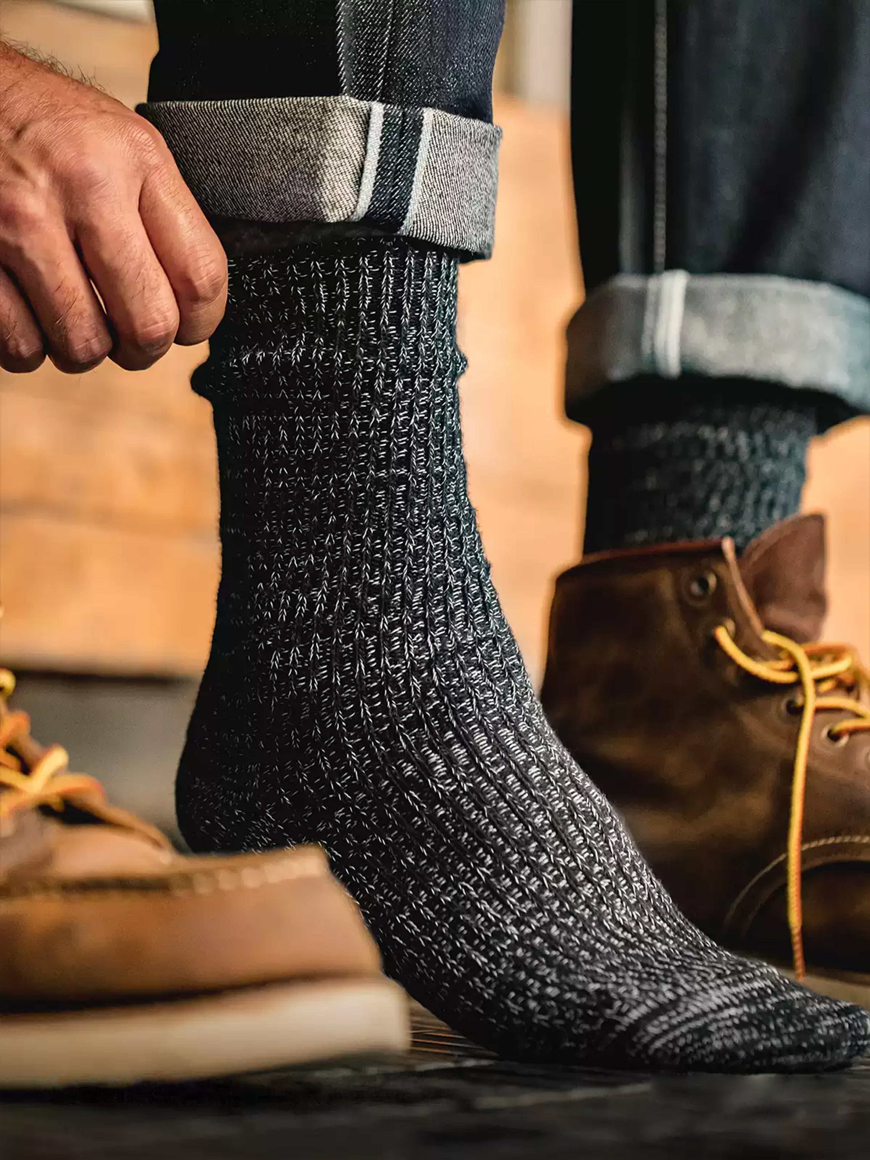 Knitted Cotton Socks